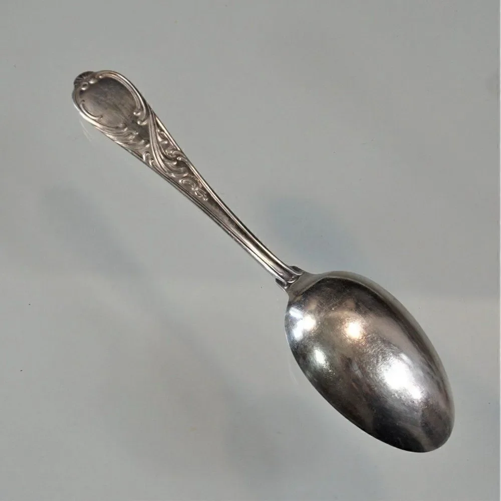 Vintage GES 120 Silverplate Table Spoon Ebel Gustav Solingen Germany  7.25